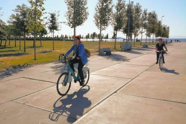 Yenikapı Miting Alanı, bisiklet sürücü adaylarının adresi oldu.