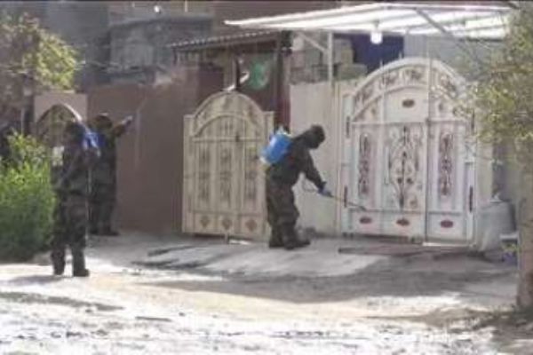 Kerkük'te koronavirüs tespit edilen semt karantinaya alındı