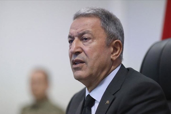 Bakan Akar, ABD'li mevkidaşı ile görüştü