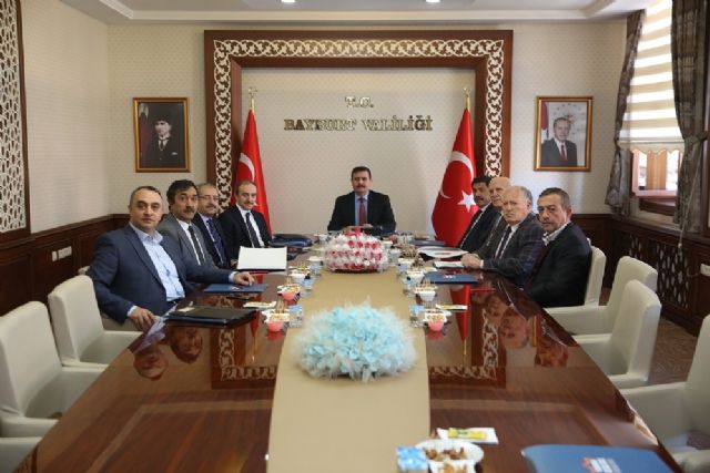 KUDAKA yönetim kurulu Bayburt'ta toplandı