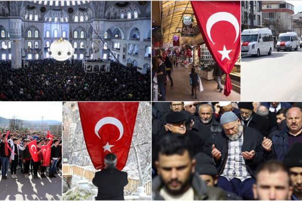 Türkiye Mehmetçik için tek yürek oldu