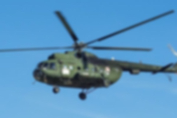 Rusya'da helikopter düştü