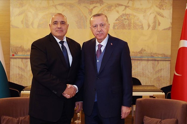 Cumhurbaşkanı Erdoğan, Bulgaristan Başbakanı Borisov ile görüştü