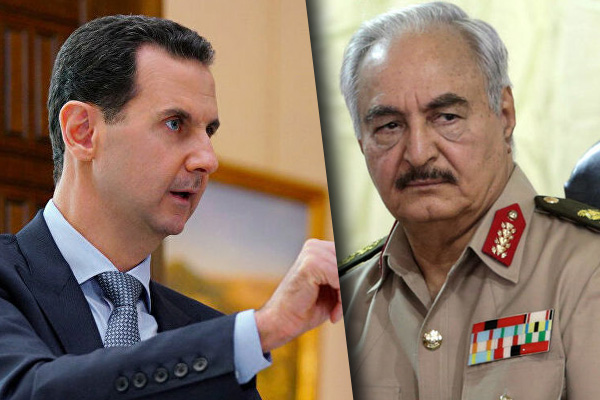 Hafter'in heyetinden Esed rejimine üst düzey ziyaret