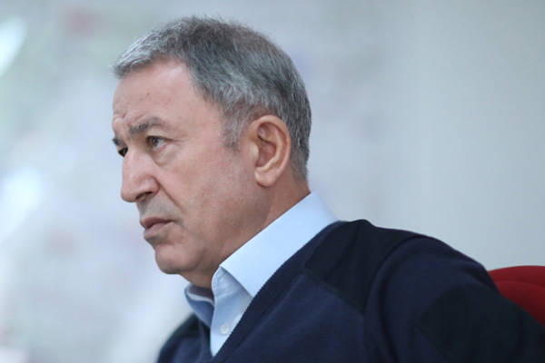 Hulusi Akar: Bahar Kalkanı Harekatı planlandığı şekilde devam ediyor