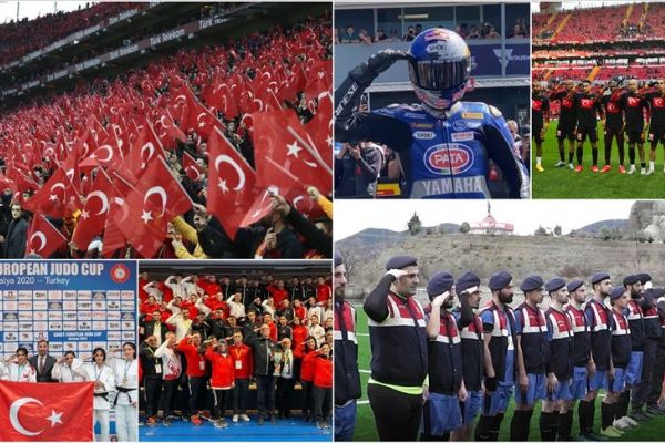 Türk spor camiası Mehmetçik için 'tek yürek'