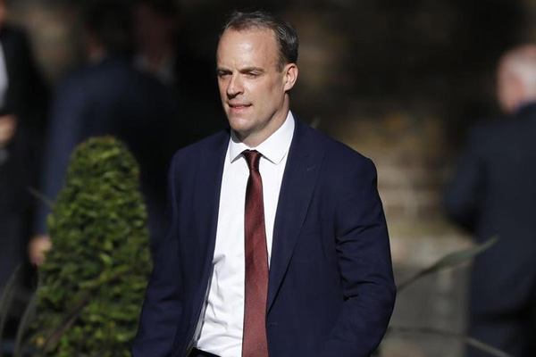 İngiltere Dışişleri Bakanı Raab Türkiye'ye gelecek