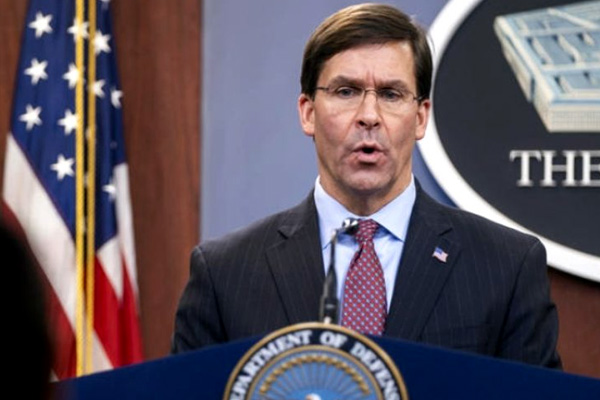 ABD Savunma Bakanı Esper: Türkiye’ye hava desteği vermeyeceğiz