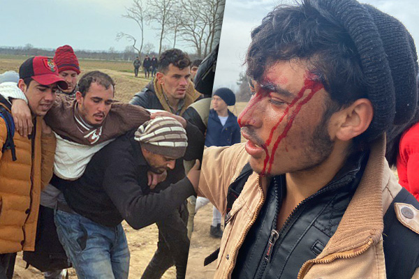 Yunan askeri göçmenlere ateş açtı