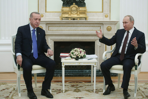 Moskova'daki İdlib zirvesi başladı! Erdoğan ve Putin bir araya geldi