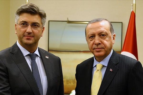 Erdoğan, AB Dönem Başkanı ile telefonda görüştü