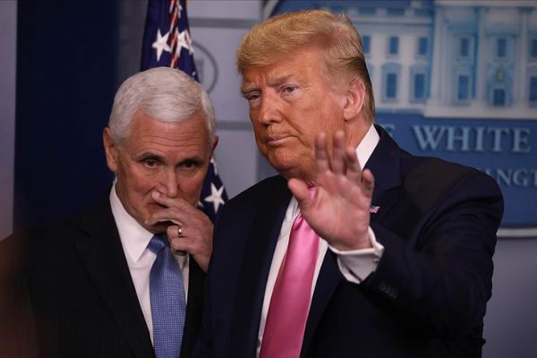 Trump ve Pence'in katıldığı toplantıda bir kişide koronavirüs tespit edildi
