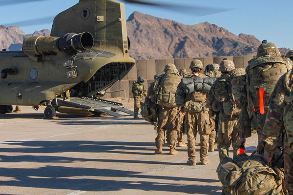 ABD askerleri Afganistan'dan çekiliyor