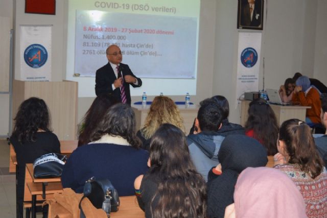 Serik Gülsün-Süleyman Süral MYO'nda Koronavirüs (Covid-19) Semineri
