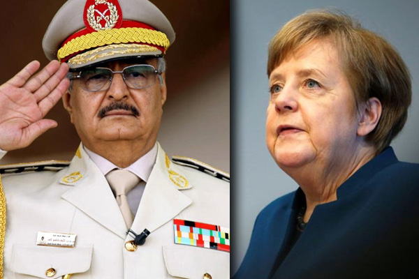 Merkel, Hafter ile bir araya geldi