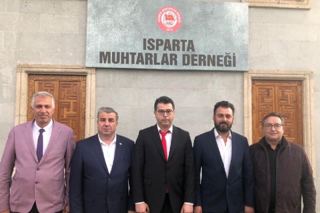 Isparta'da muhtarlar başkanını seçti