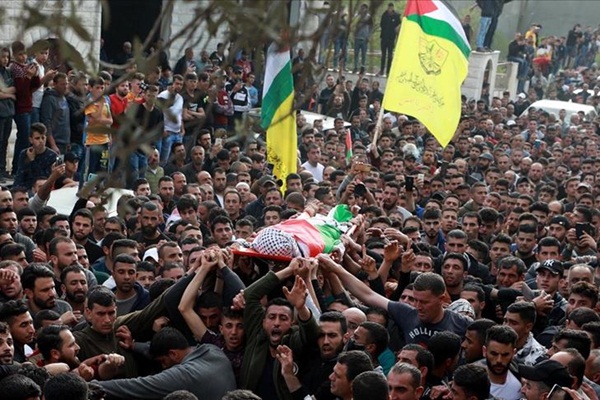 İsrail'in şehit ettiği çocuk son yolculuğuna uğurlandı