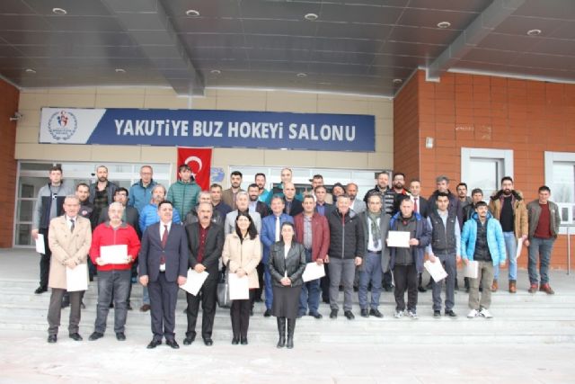 Amatör spor kulüplerine teşekkür belgesi