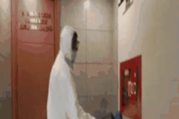 Adliye’de koronavirüs önlemi