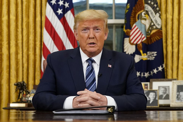 Beyaz Saray'ın koronavirüs itirafı sonrası Trump'tan açıklama