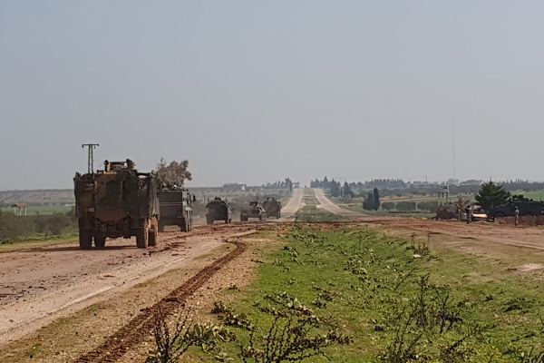 M4 kara yolunda birinci Türk-Rus kara devriyesi tamamlandı