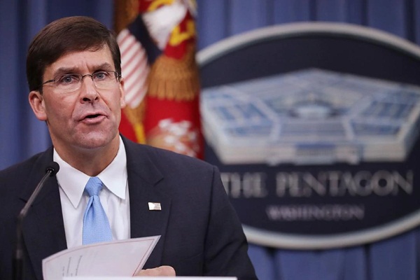ABD Savunma Bakanı Mark Esper ve yardımcısı karantinaya alındı