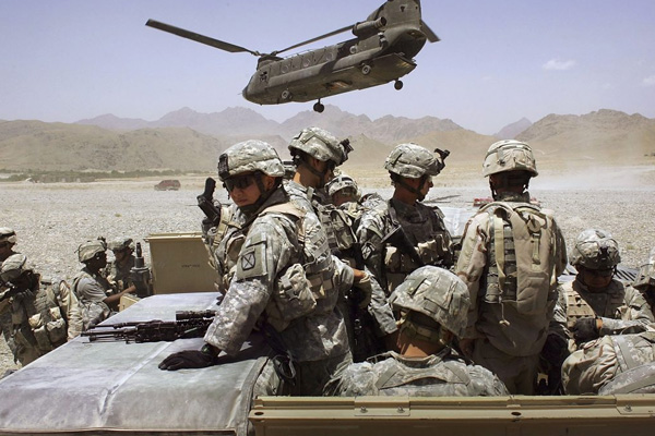 Afganistan'daki 1500 Amerikalı karantinada