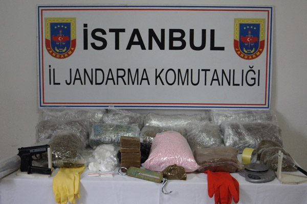 İstanbul’da dev uyuşturucu operasyonu