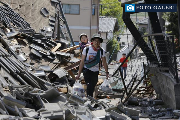 Japonya'da 6.4 şiddetinde deprem