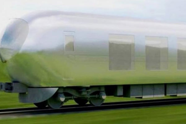 Görünmez tren yapıyorlar