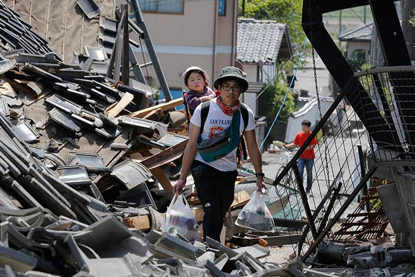 Japonya'daki depremde ölü sayısı yükseldi