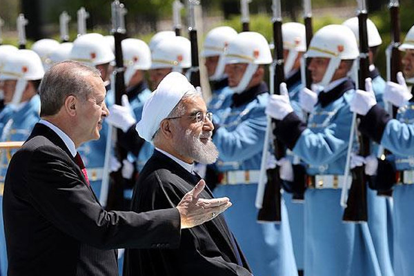 İran Cumhurbaşkanı Ruhani Beştepe'de