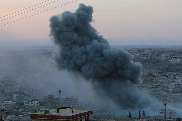 Rus uçakları sivilleri bombaladı