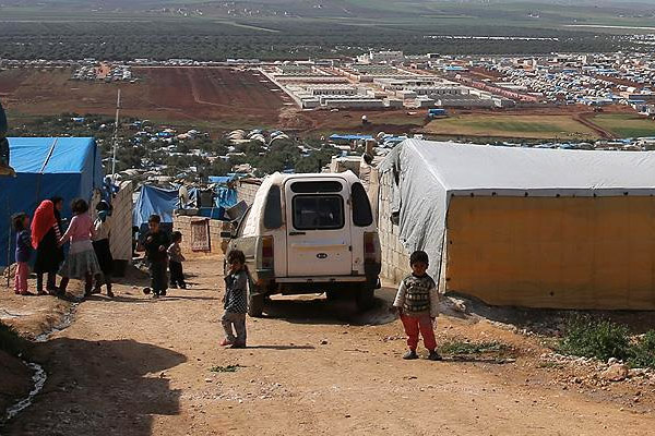 Atme mülteci Kampı'nda zorlu yaşam