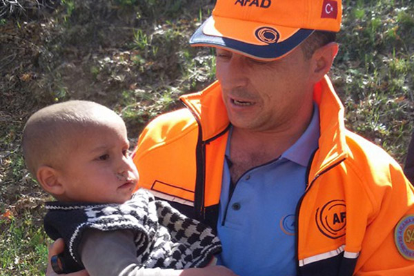 Kayıp çocuk 16 saat sonra bulundu