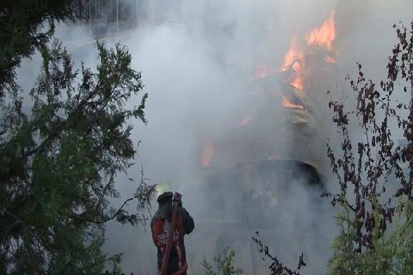 İstanbul'da yangın
