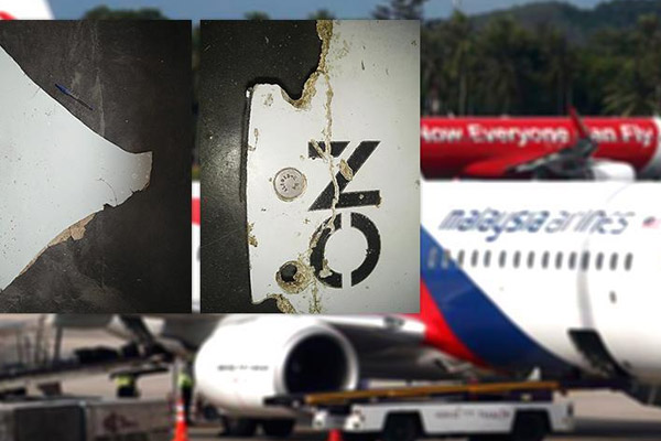 Kayıp Malezya uçağına ait parçalar bulundu