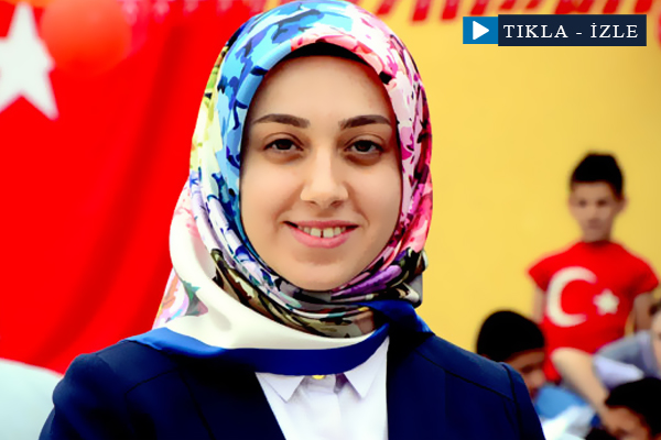 İlk başörtülü kaymakamının ilk resmi töreni