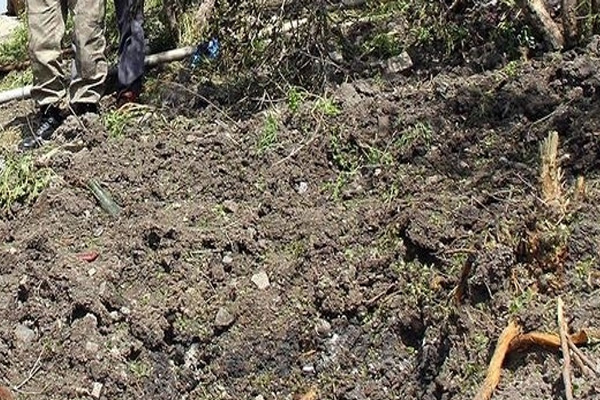 Hatay'a havan topu düştü