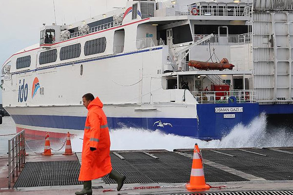 İDO seferleri iptal edildi