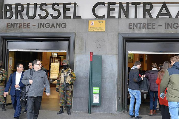 Brüksel’de saldırılara hedef olan istasyon açıldı