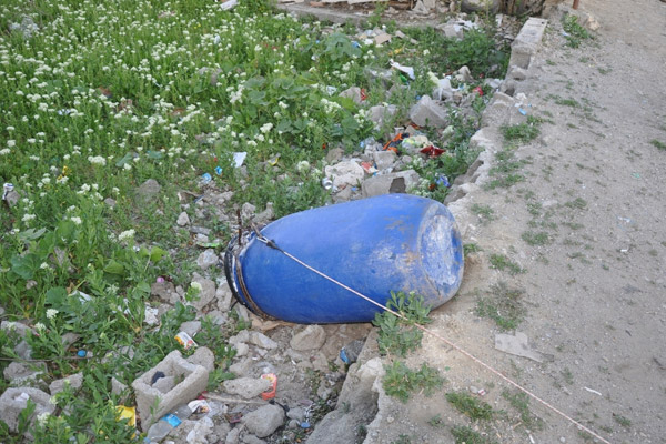 Lice'de 200 kiloluk bomba bulundu