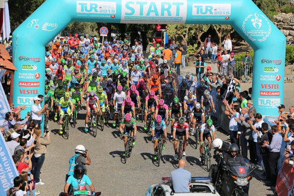 Cumhurbaşkanlığı Bisiklet Turu 4. etap Modolo'nun