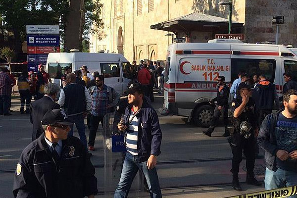 Bursa'da patlama: 13 yaralı