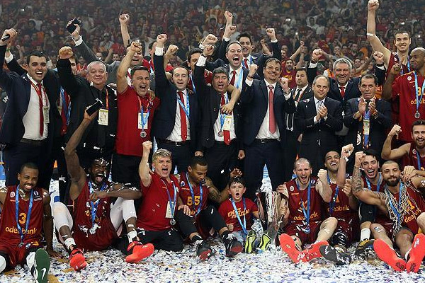 Galatasaray Odeabank Avrupa Kupası şampiyonu
