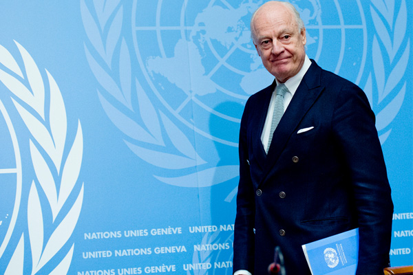 Mistura: ABD ve Rusya Suriye görüşmelerini kurtarmalı