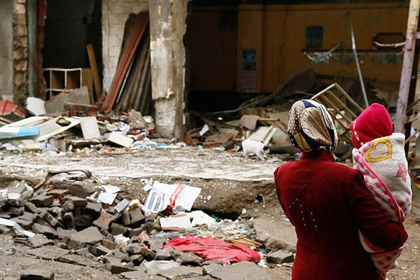 Sur'da hasar tespit çalışmaları başlıyor