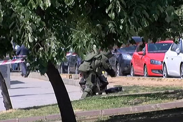 İsrail Başkonsolosluğu önünde şüpheli paket paniği