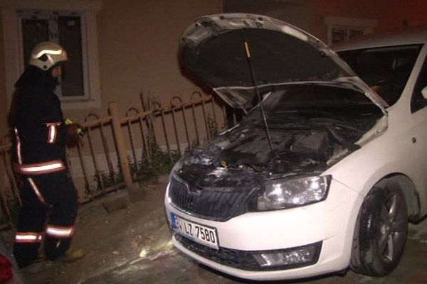 İstanbul’da 7 araç kundaklandı