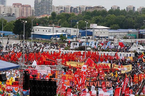 İstanbul'da '1 Mayıs' Bakırköy'de kutlandı